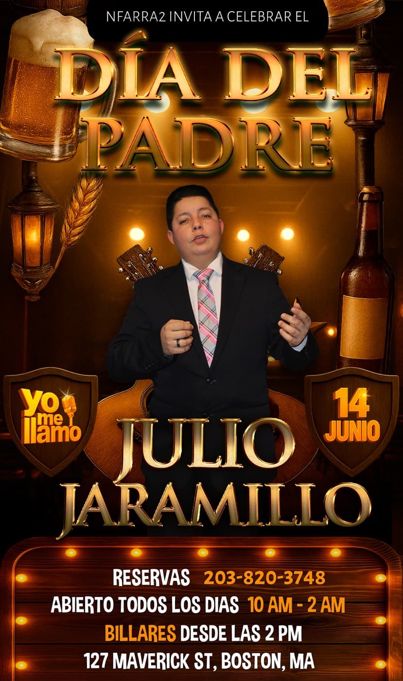 Flyer: Celebración Día del Padre
